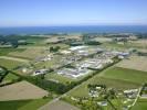 Photos aériennes de "zi" - Photo réf. T062049 - La zone industrielle de Saint-Lonard (Seine-Maritime).