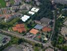 Photos aériennes de Metz (57000) | Moselle, Lorraine, France - Photo réf. T062544 - Les terrains de tennis de l'ASPTT de Metz (Moselle).