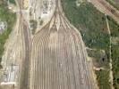 Photos aériennes de "ferrée" - Photo réf. T064429 - La gare de triage du Mans (Sarthe).