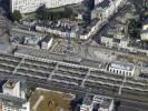 Photos aériennes de "ferrée" - Photo réf. T064510 - La gare du Mans (Sarthe) en travaux en Septembre 2007 pour l'arrive du tramway.