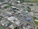 Photos aériennes de "entreprise" - Photo réf. T065426 - La zone industrielle de Besanon (Doubs).