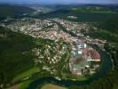 Photos aériennes de "Doubs" - Photo réf. T066791 - rivire le doubs usine