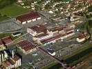 Photos aériennes de "moselle" - Photo réf. T067229 - Les usines des Salins du Midi et Salins de l'Est  Varangville en Meurthe-et-Moselle.