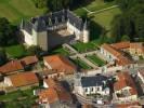 Photos aériennes de "Chateau" - Photo réf. T067525 - La construction du chteau commence en 1320 avec le donjon et il parcourt les sicles pour tre termin en 1533 (Meurthe-et-Moselle).