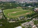 Photos aériennes de "moselle" - Photo réf. T068348 - L'hippodrome de Vandoeuvre-ls-Nancy qui accueille plusieurs courses chaque anne (Meurthe-et-Moselle).