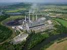 Photos aériennes de Blénod-lès-Pont-à-Mousson (54700) - La Centrale Electrique | Meurthe-et-Moselle, Lorraine, France - Photo réf. T069308