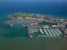 Photos aériennes de "littoral" - Photo réf. T069461 - Le port de plaisance de Granville (Manche).