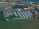 Photos aériennes de "littoral" - Photo réf. T069462 - Le port de plaisance de Granville (Manche).