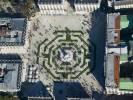 Photos aériennes de "jardins" - Photo réf. T069543 - Le Jardin phmre 2007 de la Place Stanislas de Nancy.