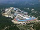 Photos aériennes de "aerodrome" - Photo réf. T069635 - Le circuit automobile du Castellet (Alpes de Haute-Provence).
