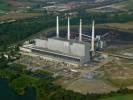Photos aériennes de "moselle" - Photo réf. T070266 - La centrale lectrique au charbon de Blnod-ls-Pont--Mousson. (Meurthe-et-Moselle)