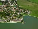 Photos aériennes de "étendue" - Photo réf. T070851 - La base nautique du lac de Vaivre offre une gamme tendue de loisirs.