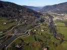 Photos aériennes de "moselle" - Photo réf. T071006 - Quelques jours avant l'inauguration d'une nouvelle route  Rupt-sur-Moselle (Vosges).