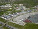 Photos aériennes de "activités" - Photo réf. T073948 - La zone commerciale d'Ecole-Valentin dans le Doubs.