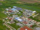 Photos aériennes de "zi" - Photo réf. T074668 - La zone industrielle de Thise au Nord-Est de Besanon. (Doubs)