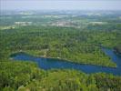 Photos aériennes de "cote" - Photo réf. T077303 - La commune est situ  cot du lac de Pierre Perce.