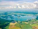 Photos aériennes de "lacs" - Photo réf. T078230 - Une belle vue gnrale du lac de Madine dans la Meuse.