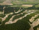 Photos aériennes de Hattigny (57790) | Moselle, Lorraine, France - Photo réf. T081017 - Le chantier d'un futur Center Parcs en Moselle.