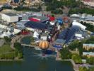 Photos aériennes de "montgolfière" - Photo réf. T084290 - Disney Village  Eurodisney Land Paris (Seine-et-Marne).