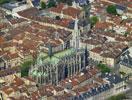 Photos aériennes - Cathédrales et autres lieux de culte - Photo réf. T084563 - La Basilique Sainte-Epvre de Nancy, dont le clocher vient d'tre rnov, fut acheve en 1874 aprs 10 annes de travaux.