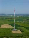 Photos aériennes de "la-haut" - Photo réf. T084668 - L'antenne de tlcommunications de Thuillires dans les Vosges mesure 200m de haut.
