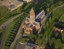 Photos aériennes - Cathédrales et autres lieux de culte - Photo réf. T085501 - L'glise Saint-Louis de Saint-Louis-ls-Bitche en Moselle.