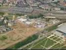 Photos aériennes de "centre" - Photo réf. T089109 - L'tat d'avancement du chantier du Centre Pompidou de Metz le 10/06/2008