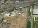 Photos aériennes de "centre" - Photo réf. T089110 - L'tat d'avancement du chantier du Centre Pompidou de Metz le 10/06/2008