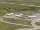 Photos aériennes de "aerodrome" - Photo réf. T124272 - Il s'agit de trois Boeing 777.