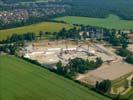 Photos aériennes de "centre" - Photo réf. T080849 - Il s'agit du chantier du site site de Mercy qui accueillera  l'horizon 2011 le Centre Hospitalier Rgional Metz-Thionville et sa maternit.