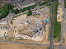 Photos aériennes de "centre" - Photo réf. T089777 - L'tat d'avancement du chantier du Centre Pompidou de Metz le 22/05/2009