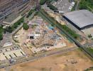 Photos aériennes de "centre" - Photo réf. T089778 - L'tat d'avancement du chantier du Centre Pompidou de Metz le 22/05/2009