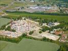 Photos aériennes de "centre" - Photo réf. U090723 - Il s'agit du chantier du site site de Mercy qui accueillera  l'horizon 2011 le Centre Hospitalier Rgional Metz-Thionville et sa maternit.