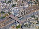 Photos aériennes de "gare" - Photo réf. U092655 - La Gare de Limoges-Bndictins a t ralise entre 1924 et 1929 par Roger Gonthier.