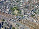 Photos aériennes de "gare" - Photo réf. U092661 - La Gare de Limoges-Bndictins a t ralise entre 1924 et 1929 par Roger Gonthier.