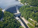 Photos aériennes de "hydroélectrique" - Photo réf. U099532 - Le barrage hydrolectrique de Bort-les-Orgues. (Corrze)