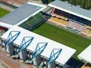 Photos aériennes de "tribune" - Photo réf. U100038 - Un gros plan sur le Stade Geoffroy-Guichard, surnomm le Chaudron.