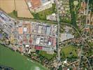 Photos aériennes de "activités" - Photo réf. U100071 - La Zone industrielle en vue verticale.