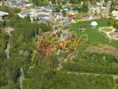 Photos aériennes de "parc" - Photo réf. U100183 - Le Goudurix est un grand huit o s'enchainent sept tonneaux.