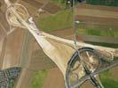 Photos aériennes de "echangeur" - Photo réf. U100205 - Le chantier de contournement de Reims par l'A4, ici un changeur.