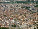 Photos aériennes - Villes - Photo réf. U100263 - La Grande Ile de Strasbourg et ses monuments, dont la Cathdrale, est class au Patrimoine Mondiale de l'UNESCO.
