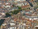 Photos aériennes de "Strasbourg" - Photo réf. U100269 - L'glise Saint-Pierre-le-Vieux fait partie des monuments historiques de la Ville de Strasbourg classs au Patrimoine Mondiale de l'UNESCO.