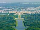 Photos aériennes de "UNESCO" - Photo réf. U100499 - Le clbre Chteau de Versailles et le Grand Canal, classs au Patrimoine Mondial de l'UNESCO.