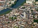 Photos aériennes de Auxerre (89000) | Yonne, Bourgogne, France - Photo réf. U100660 - L'glise Saint-Pierre