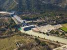 Photos aériennes de "hydroélectrique" - Photo réf. U101718 - La centrale hydrolectrique de Saint-Estve-Janson. (Bouches-du-Rhne)