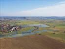 Photos aériennes de Pontpierre (57380) | Moselle, Lorraine, France - Photo réf. U101730 - La rivire La Nied est sortie de son lit aprs de fortes prcipitations. (Dbut Mars 2010)