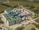 Photos aériennes de "hopital" - Photo réf. U102013 - Il s'agit du chantier du site site de Mercy qui accueillera  l'horizon 2011 le Centre Hospitalier Rgional Metz-Thionville et sa maternit.