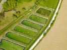 Photos aériennes de "pisciculture" - Photo réf. U102367 - Astaciculture, ou levage d'crevisses, en Haute-Marne (52).