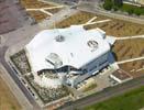 Photos aériennes de "centre" - Photo réf. U102948 - L'tat d'avancement du chantier du Centre Pompidou de Metz le 23/05/2010.