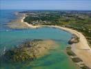 Photos aériennes de "littoral" - Photo réf. U108824 - Une des plages de Dolus-d'Olron sur l'Ile d'Olron.
